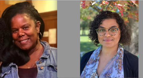 profile photos of Hannah Garth and Kafi Dixon