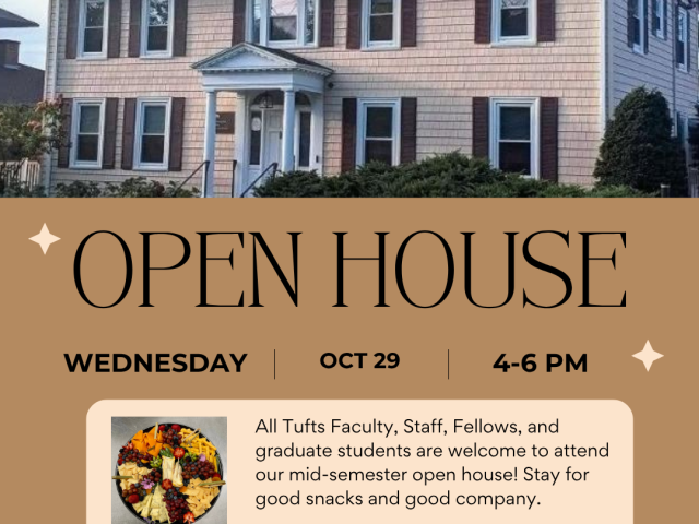 brown flyer with picture of Fung house on top, text in dark brown below